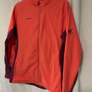 Mammut Coral and Burgundy Jacket